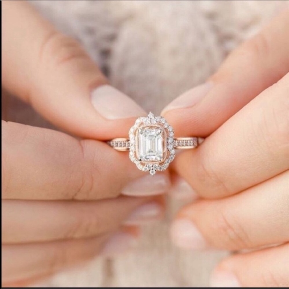 Lovely Rose Gold Ring